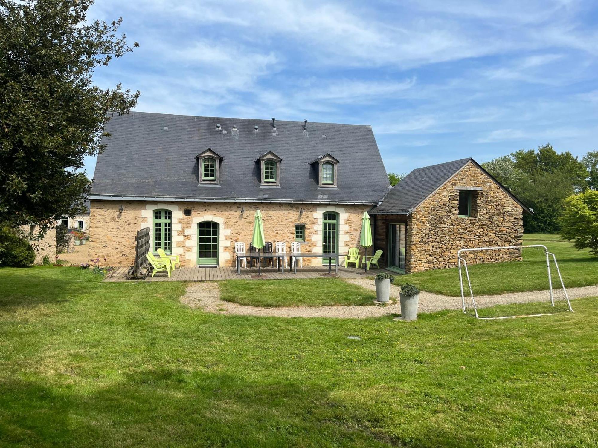 La Closerie De La Herissiere La Jaille-Yvon Exterior foto